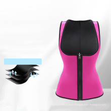 Fitness Neoprene Pink Waist Trainer Vest